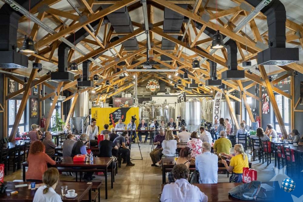 Konferencija za medije u Docker Brewery; Foto: Jakov Simović